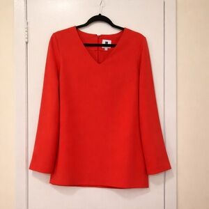 Lisa Perry Orange Tunic 🧡 Size 4 NWOT